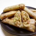 赤い電話's cooksnap of when they made とろ～り♪キャベツの春巻き.