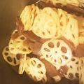 ねちて's cooksnap of when they made れんこんとこんにゃくの炒め物.