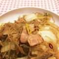 ＲＫくんママ's cooksnap of when they made 白菜＋しらたき＋ハムのペペロンチーノ風.