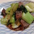 こずチャン's cooksnap of when they made 【簡単】牛肉とチンゲン菜炒め.