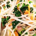 ktmari's cooksnap of when they made もやし＆ほうれん草＆人参の即席ナムル.