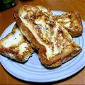 にゃむみー's cooksnap of when they made ガーリック・オレガノ　塩フレンチトースト.