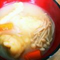 ふれでりっく。's cooksnap of when they made 温まる～♡簡単！大分名物だんご汁.