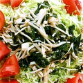 あやかんぱり's cooksnap of when they made えのきとわかめの胡麻ポン和え☆.