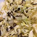 さい♪♪'s cooksnap of when they made モリモリ食べれる♪キャベツと塩昆布サラダ.
