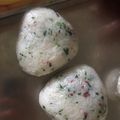ともぱんたから's cooksnap of when they made おにぎり～青菜ちりめんとゆかりちりめん～.
