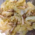 hrkwmaki's cooksnap of when they made レンジで簡単☆キャベツとしめじの香味だれ.