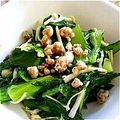 ユーロン's cooksnap of when they made 甘め＆ナッツで食べやすい菜の花のおひたし.