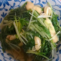 まるこ1007's cooksnap of when they made 水菜と油揚げの白だし煮.