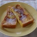 ☆quatre☆'s cooksnap of when they made 冷凍食パンでフレンチトースト.