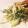 クックTM11KO☆'s cooksnap of when they made ごぼう✿菜の花の✿わさび✿梅✿マヨサラダ.