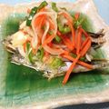 onekosama's cooksnap of when they made ☼ヘルシーな♪ししゃもの南蛮漬け.