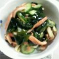 しししむむむ's cooksnap of when they made 黒酢で作った＊酢の物.