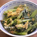 メスプーマ's cooksnap of when they made 大根葉の旨甘辛たまごとじ.