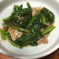 なごひろさん's cooksnap of when they made 簡単中華風♪小松菜と豚肉炒め。.