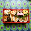 komutatata's cooksnap of when they made お弁当niほうれん草胡麻和えde卵焼き.