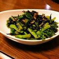 kaeかえちゃん's cooksnap of when they made 菜の花の梅ひじき和え.