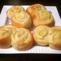 えぴぴん's cooksnap of when they made 手ごねでふんわり☆さつまいもクリームパン.