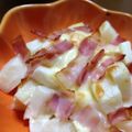 huto☆'s cooksnap of when they made 長芋と豆腐とベーコンのチーズ焼き.