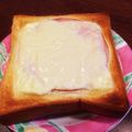 cho♡'s cooksnap of when they made ♡マヨハムチートースト♡.