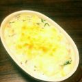 しおコンブ's cooksnap of when they made 味噌クリームソースで♪和風豆腐グラタン.