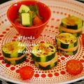 ruruchirin's cooksnap of when they made ズッキーニの明太マヨサンド☆.