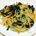 みるく♬'s cooksnap of when they made ほうれん草と桜えびの炒め物.