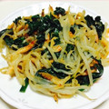 みるく♬'s cooksnap of when they made ほうれん草と桜えびの炒め物.