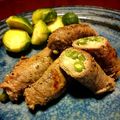 bibiyambo's cooksnap of when they made レモン風味♪セロリの牛肉巻き♪.