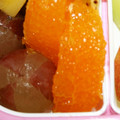 ♡ひな祭り♡'s cooksnap of when they made 簡単かわいい♡ぶどうの飾り切り.