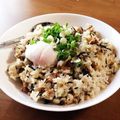 ちゅけとなしゃのママ's cooksnap of when they made ひじきチャーハン.