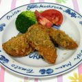 はやみちゃん's cooksnap of when they made 梅紫蘇ささみカツ.