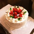 runny13's cooksnap of when they made 大切な日に♪苺のデコレーションケーキ❤.