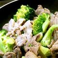 あこねぇ311's cooksnap of when they made 簡単!!豚肉とブロッコリーのめんつゆ炒め.