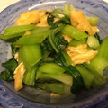 ♩キティ♩'s cooksnap of when they made ちんげんさいと油揚げの簡単中華炒め✧.