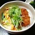 NAGANO久留米's cooksnap of when they made 後のせ☆家のカツ丼.