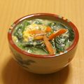 もんしゅしゅ's cooksnap of when they made ✾ほうれん草の中華風かき玉スープ✾.