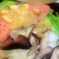 おうちごはん☆'s cooksnap of when they made 鮭の塩レモンタジン蒸し.
