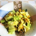 mayunnu's cooksnap of when they made 春キャベツ入りかぼちゃのサラダ.