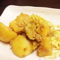 jamaco's cooksnap of when they made キャベツとじゃがいものカレー炒め.