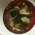 ＊なみへい＊'s cooksnap of when they made しめじと玉ねぎのお味噌汁☆.