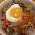 gomaneko's cooksnap of when they made 我が家の♡野菜が主役？豚丼.