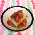 龍青空ママ's cooksnap of when they made ポン酢とマーマレードDE冷や奴♪.