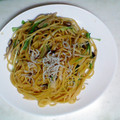 クックDAMA64☆'s cooksnap of when they made 簡単♪水菜とエリンギの和風パスタ♡.
