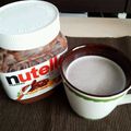 suiray's cooksnap of when they made ヌテラホットミルク.