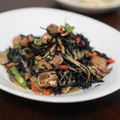 うさぎのシーマ's cooksnap of when they made 鶏ゴボウとひじきの煮物　.