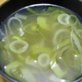 ハーティ's cooksnap of when they made 打倒風邪!!!　ねぎスープ☆.