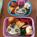 有ぴょん's cooksnap of when they made 簡単つちのこパンダ キャラ弁.