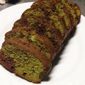 おかし娘's cooksnap of when they made チョコ抹茶マーブルパウンドケーキ.