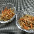 めい太＆ぽこ太's cooksnap of when they made きんぴらごぼう.
